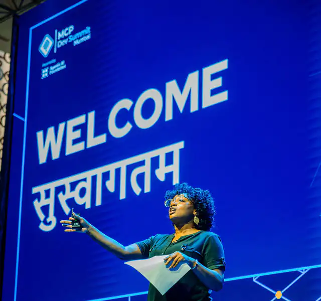 Event Photographer for Companies in Mumbai Mumbai Photography Keynote speaker photographed at a corporate event