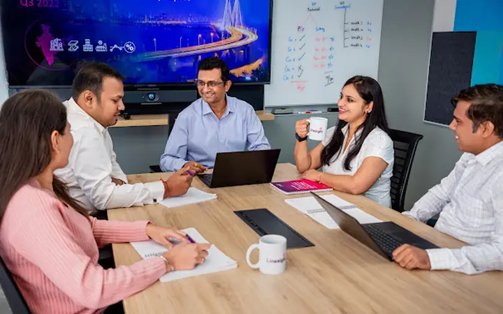 Business Photography Services Mumbai Mumbai Photography Corporate team collaborating at work