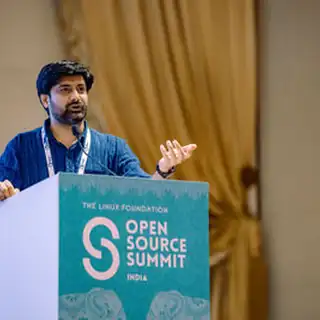 Jio World Convention Centre Event Photographer Brand presence - Open Source Summit India 2026 option 3