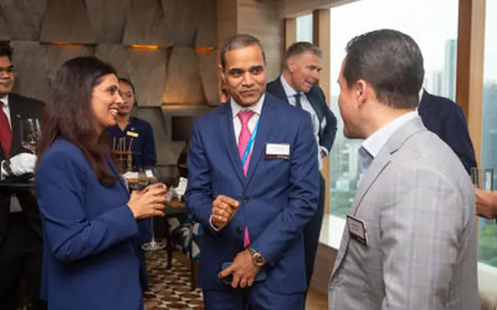 Jio World Convention Centre Event Photographer Networking - J.P. Morgan 10th Annual India Conference option 3