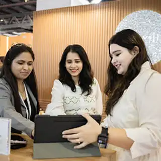 NESCO Bombay Exhibition Centre Trade Show Photography Booth experience - Argeville at CosmoHome Delhi 2026 option 1