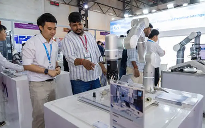 NESCO Bombay Exhibition Centre Trade Show Photography Product testing - Automation Expo 22nd July option 1