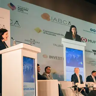 Press Event Photographer Mumbai Branded IABCA panel stage