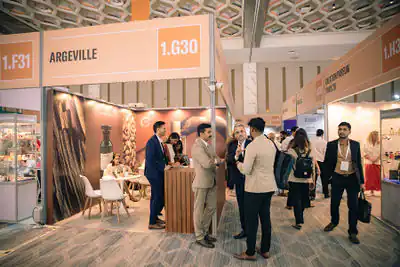 Trade Show Photographer Mumbai Mumbai Photography Trade-floor scale — Argeville at Cosmoprof 2025